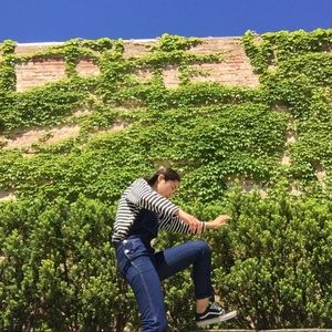 Topshop Denim Overalls